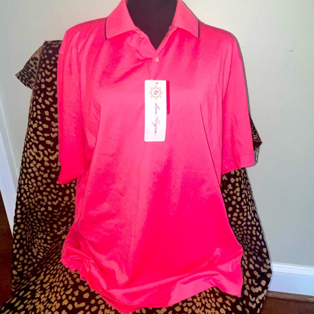 NWT- Ladies Gold T-Shirt by Ben Hogan. Sz lg,  amazing material/ disc shipping💕